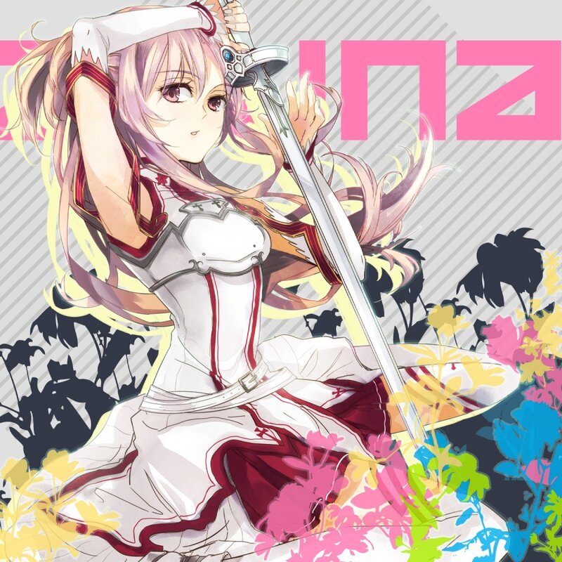 anime girl with sword
