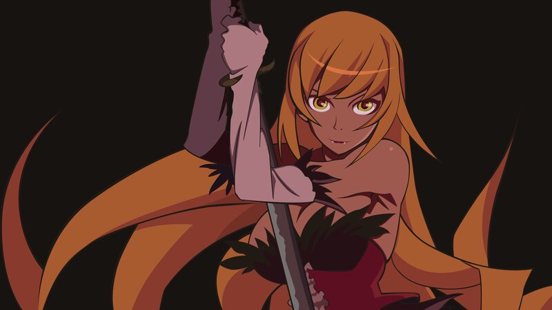 anime girl with sword