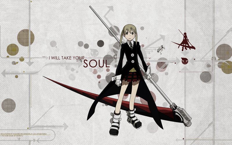 Anime Girl with Sword — Black, Dramatic, School Uniform, Silhouette