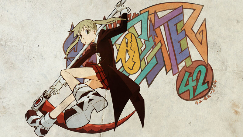 Anime Girl with Sword — Brown, Dynamic, Skirt