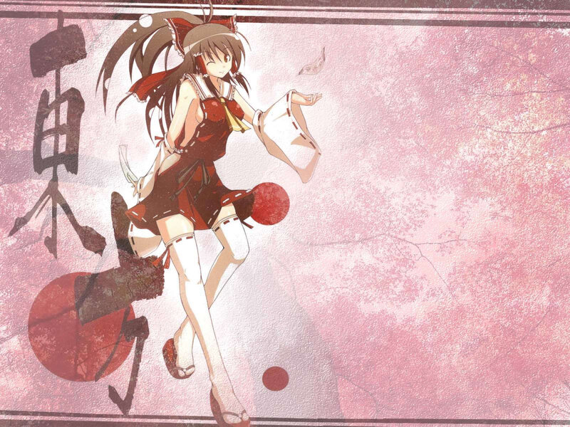 Anime Girl with Sword — Pink, Playful