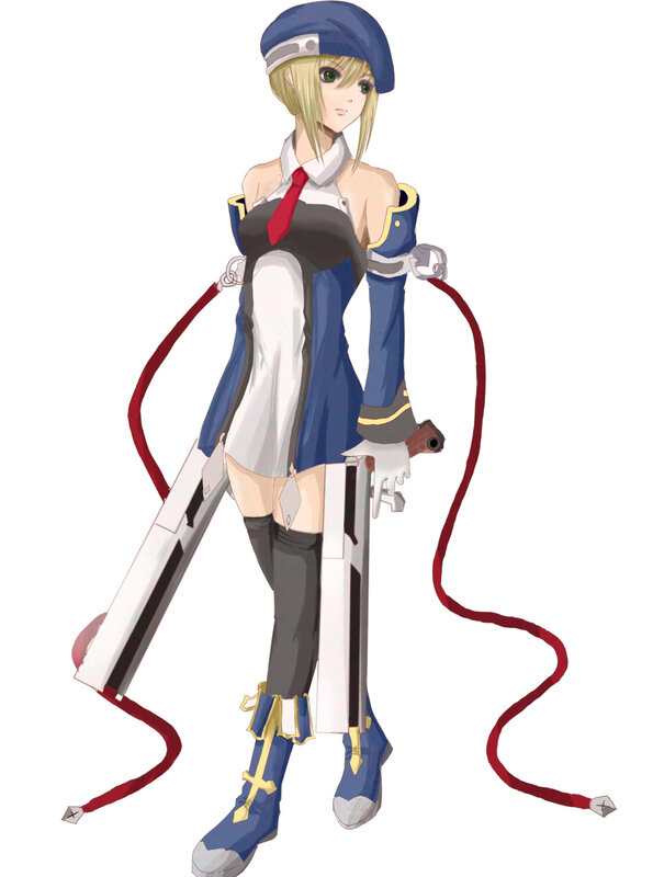anime girl with swords
