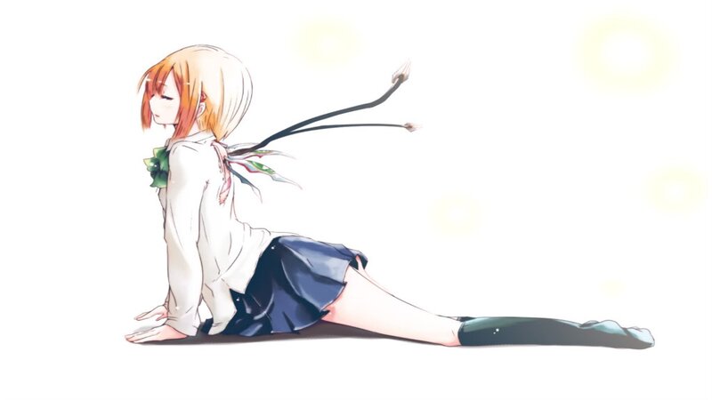 Anime Girl with Tails