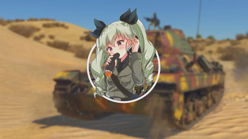 Anime Girl with Tank — Green, Dramatic