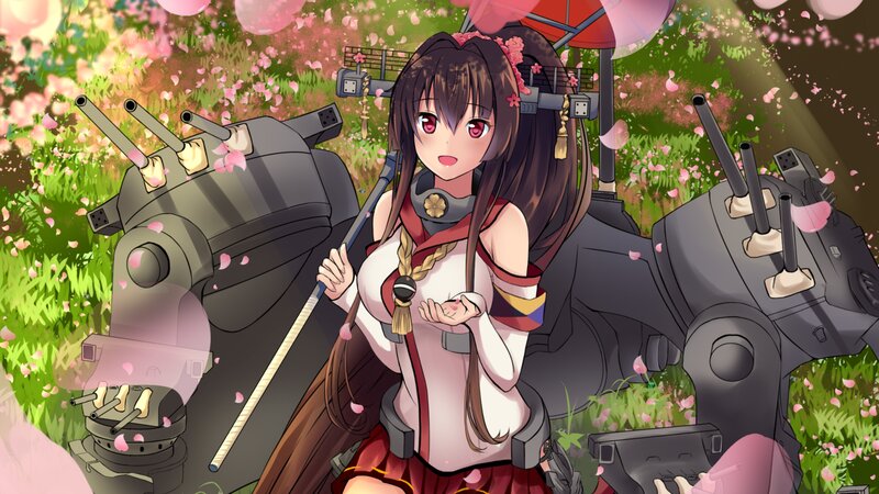 Anime Girl with Tank — Pink