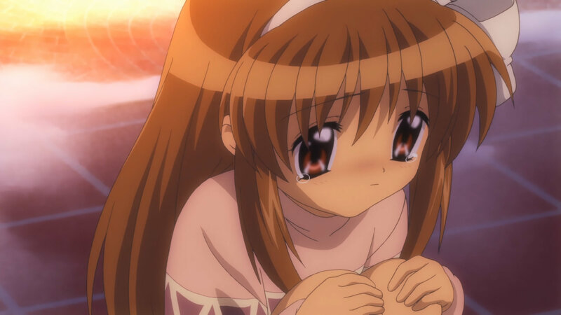 anime girl with tears