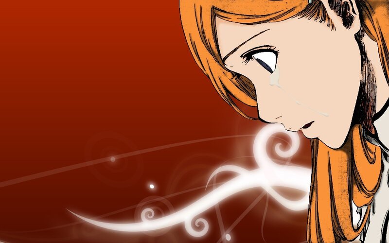anime girl with tears