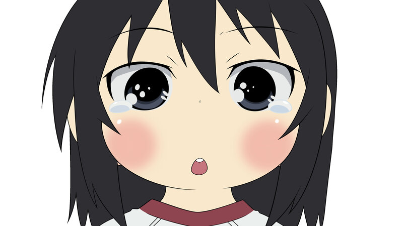 anime girl with tears