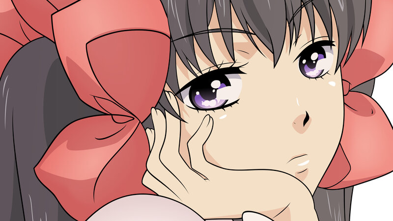 anime girl with tears