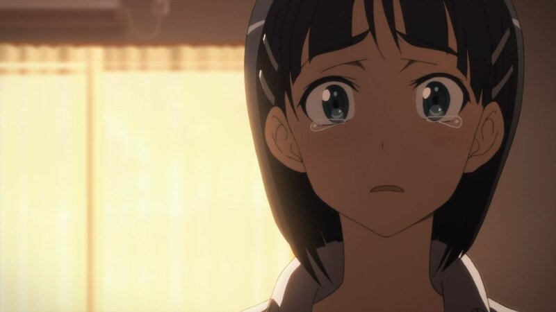 anime girl with tears