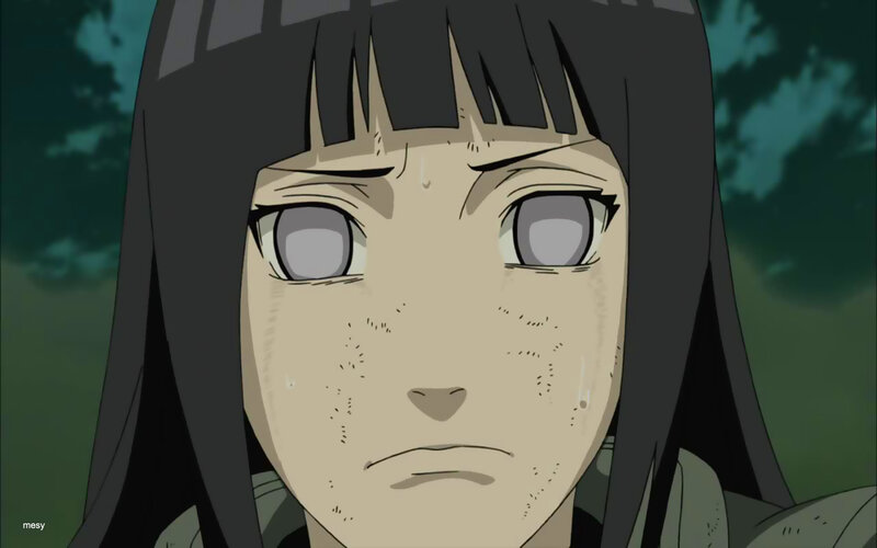 Anime Girl with Tears — Green