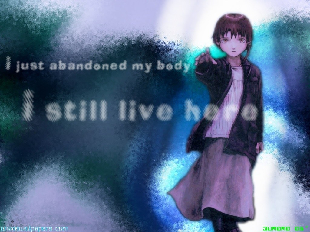 anime girl with text