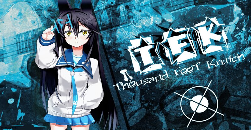 anime girl with thousand foot krutch