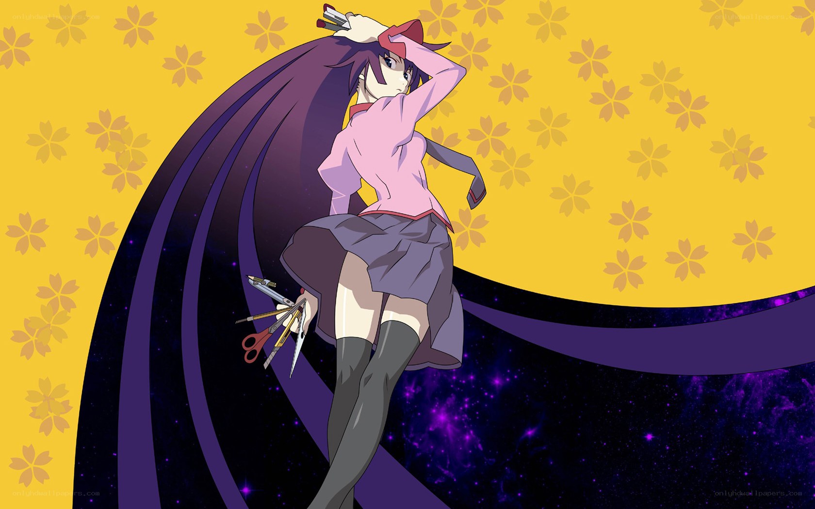 anime girl with tools