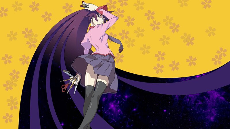 Anime Girl with Tools — Yellow