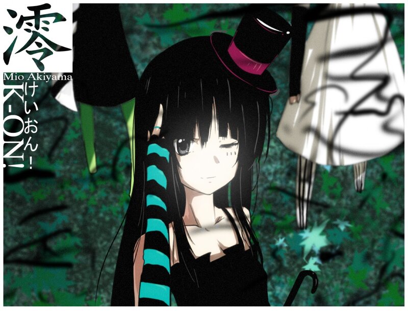 Anime girl with top hat
