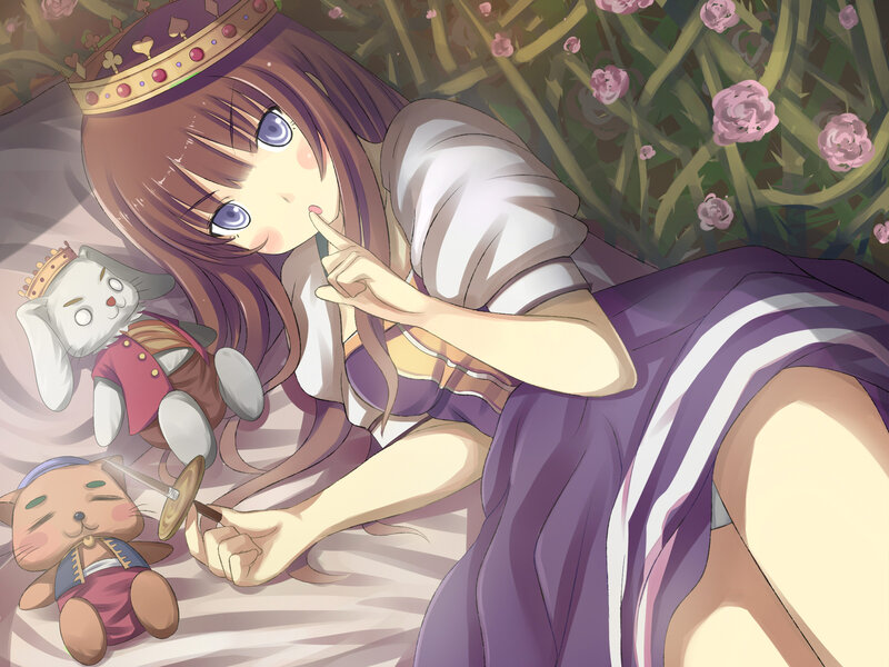 Anime Girl with Toys