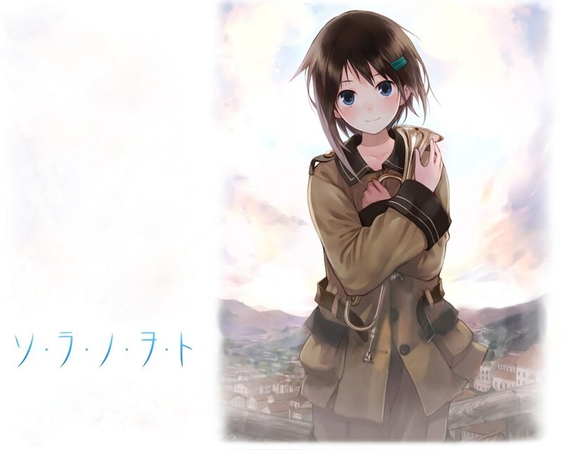 Anime girl with trumpet