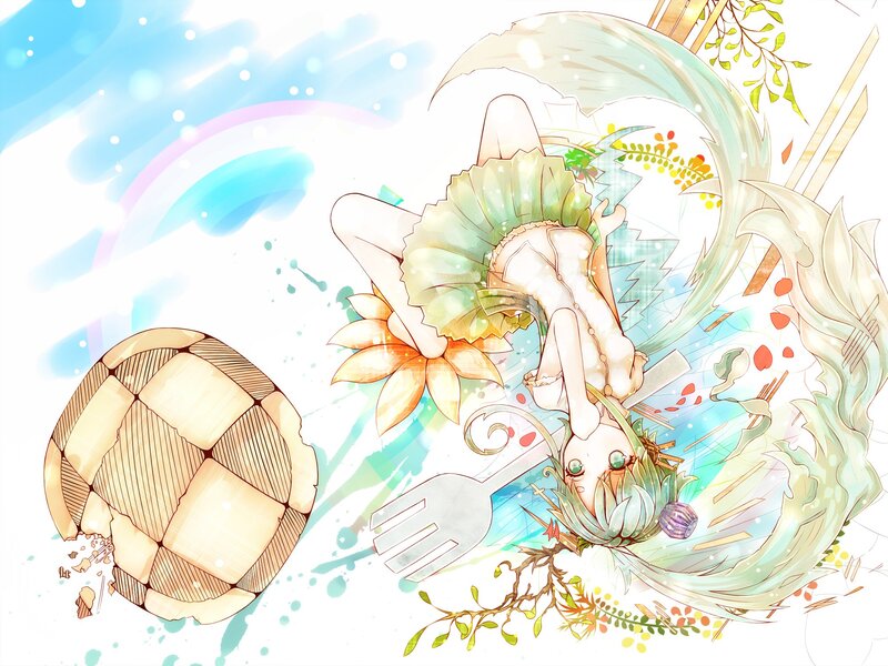 Anime girl with turtle shell
