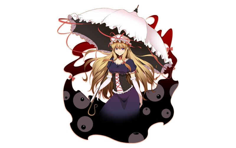 anime girl with umbrella