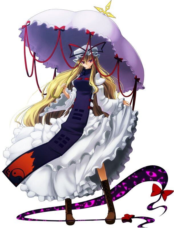anime girl with umbrella