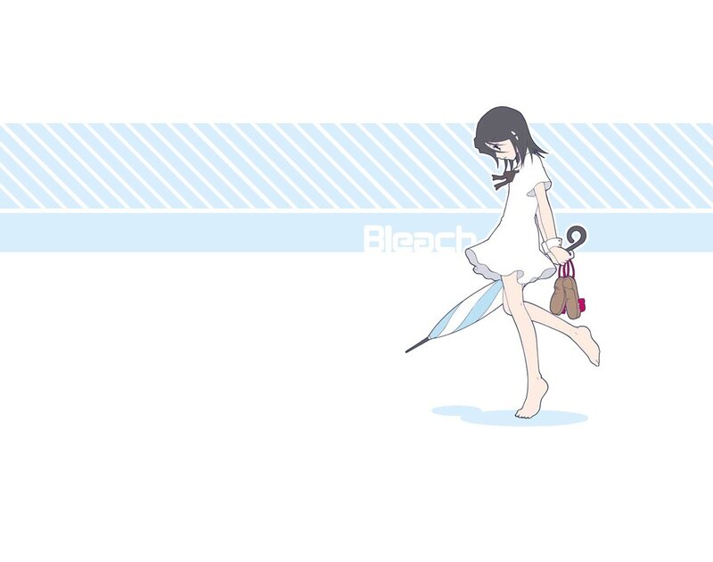 anime girl with umbrella
