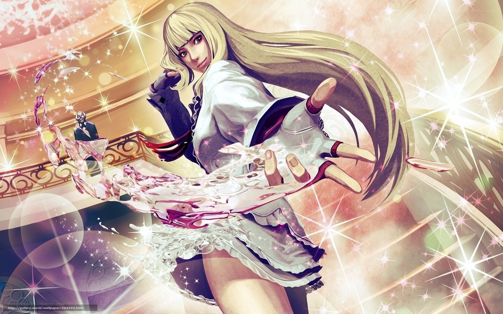 anime girl with water powers