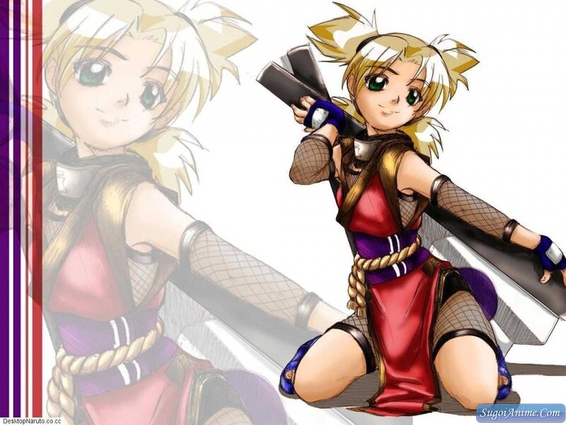 anime girl with weapon