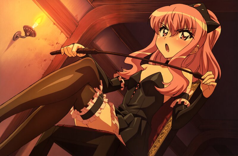 anime girl with whip