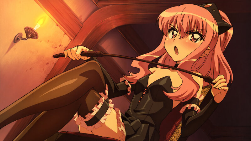 anime girl with whip