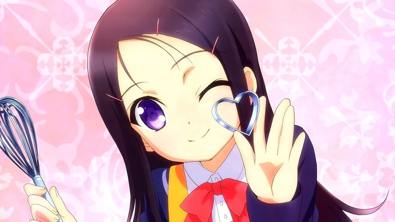 Anime Girl with Whisk