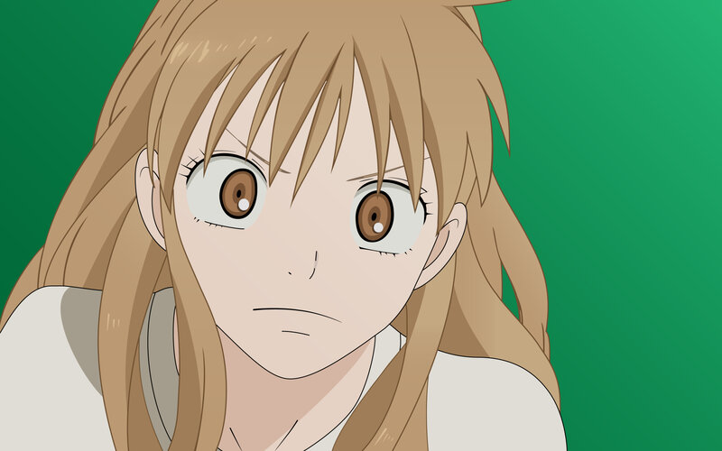 anime girl with wide eyes