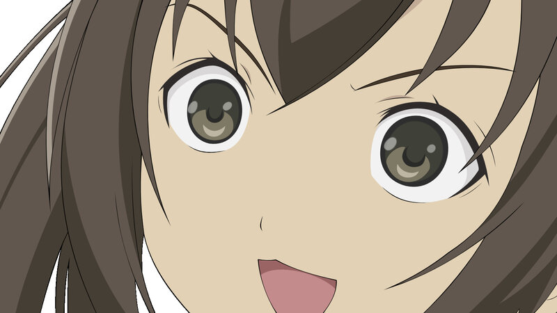 anime girl with wide eyes
