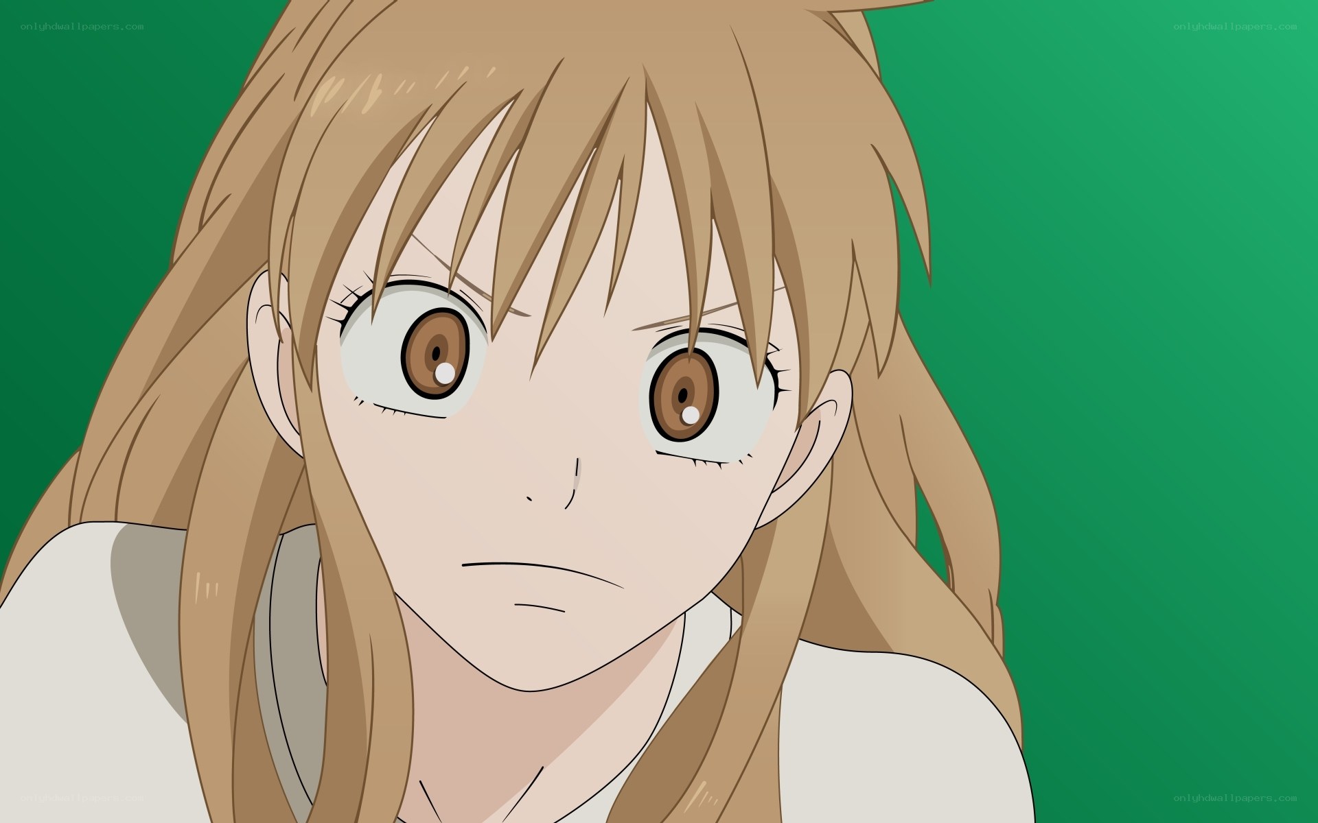 anime girl with wide eyes