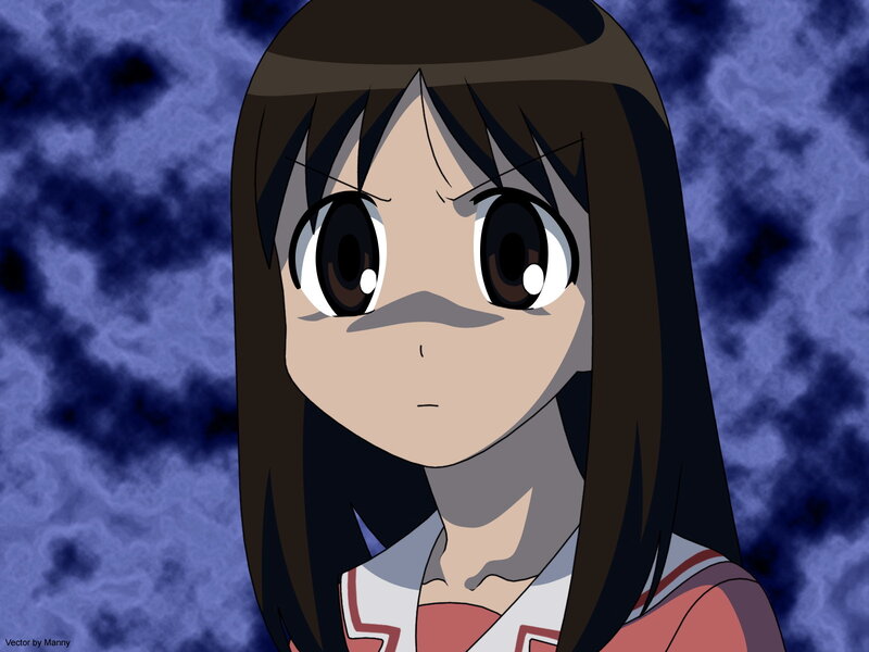 anime girl with wide eyes