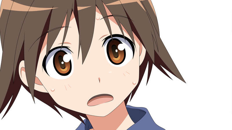 anime girl with wide eyes