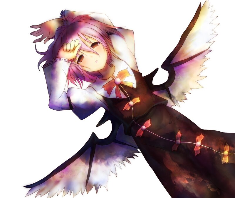 anime girl with wings