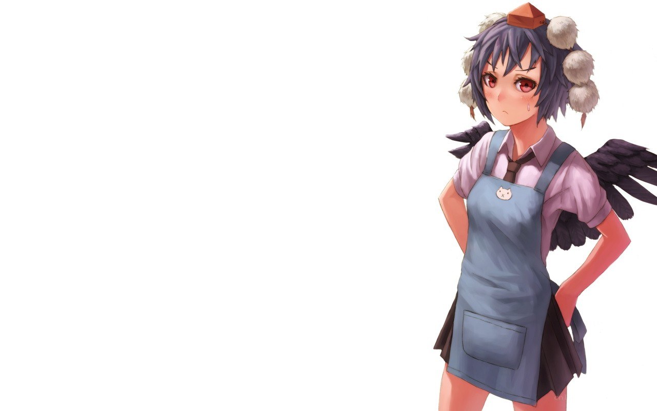 anime girl with wings