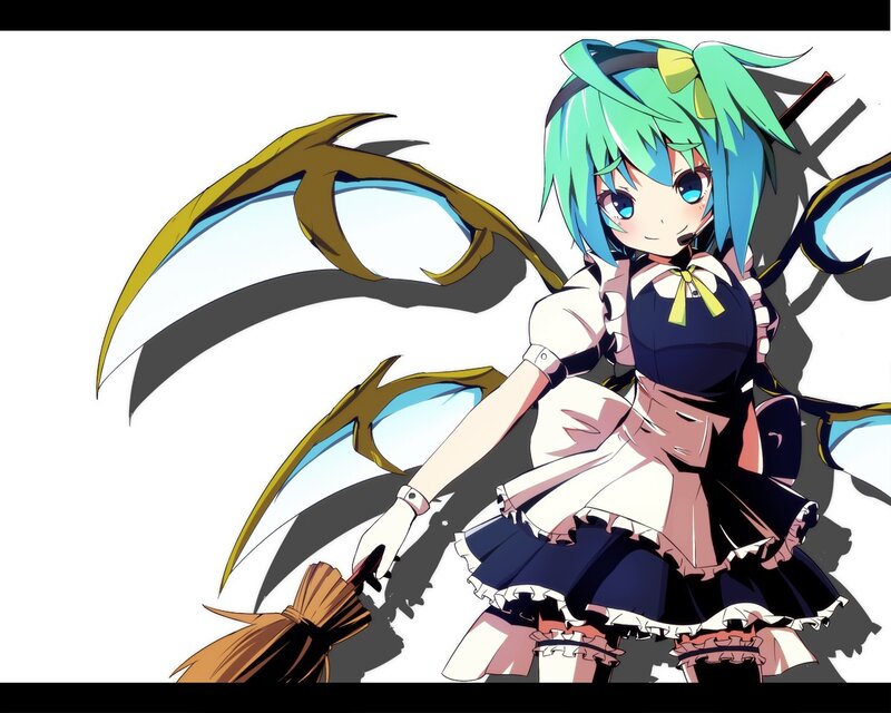 anime girl with wings
