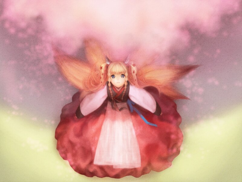 anime girl with wings