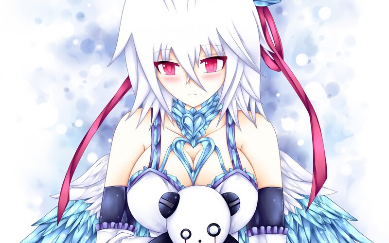 anime girl with wings
