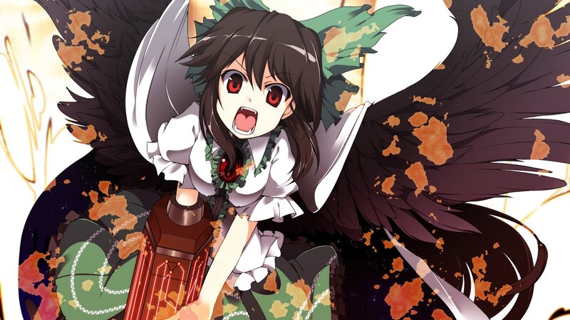 anime girl with wings