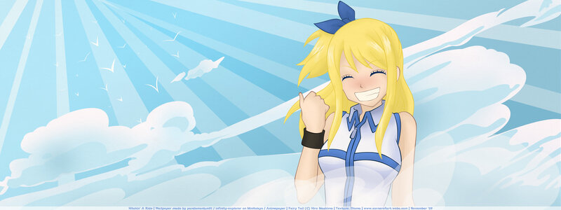 Anime girl with wings