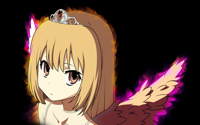 anime girl with wings