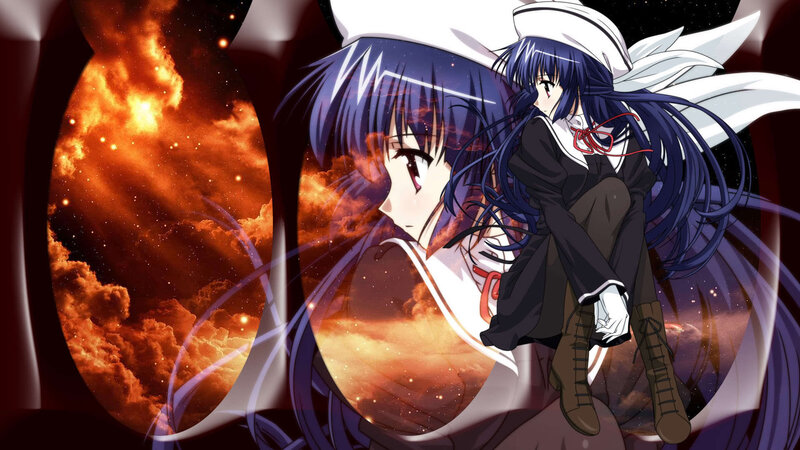 anime girl with wings
