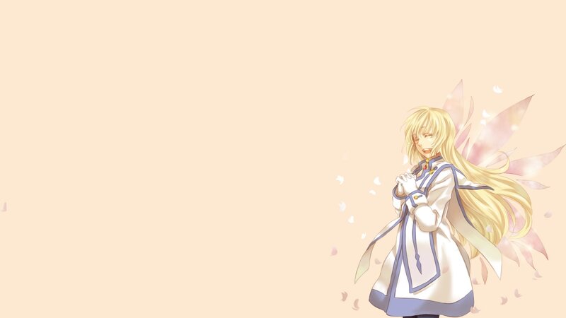 anime girl with wings