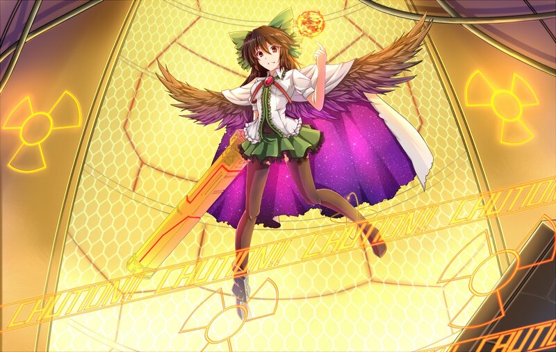 anime girl with wings and sword
