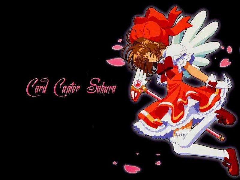 Anime Girl with Wings — Black, Dynamic