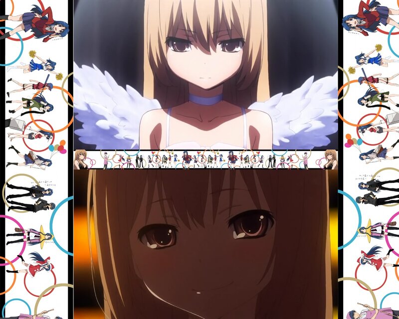 Anime Girl with Wings — Brown, Dramatic, Cheerleader