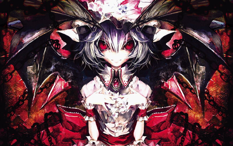 Anime Girl with Wings — Chains